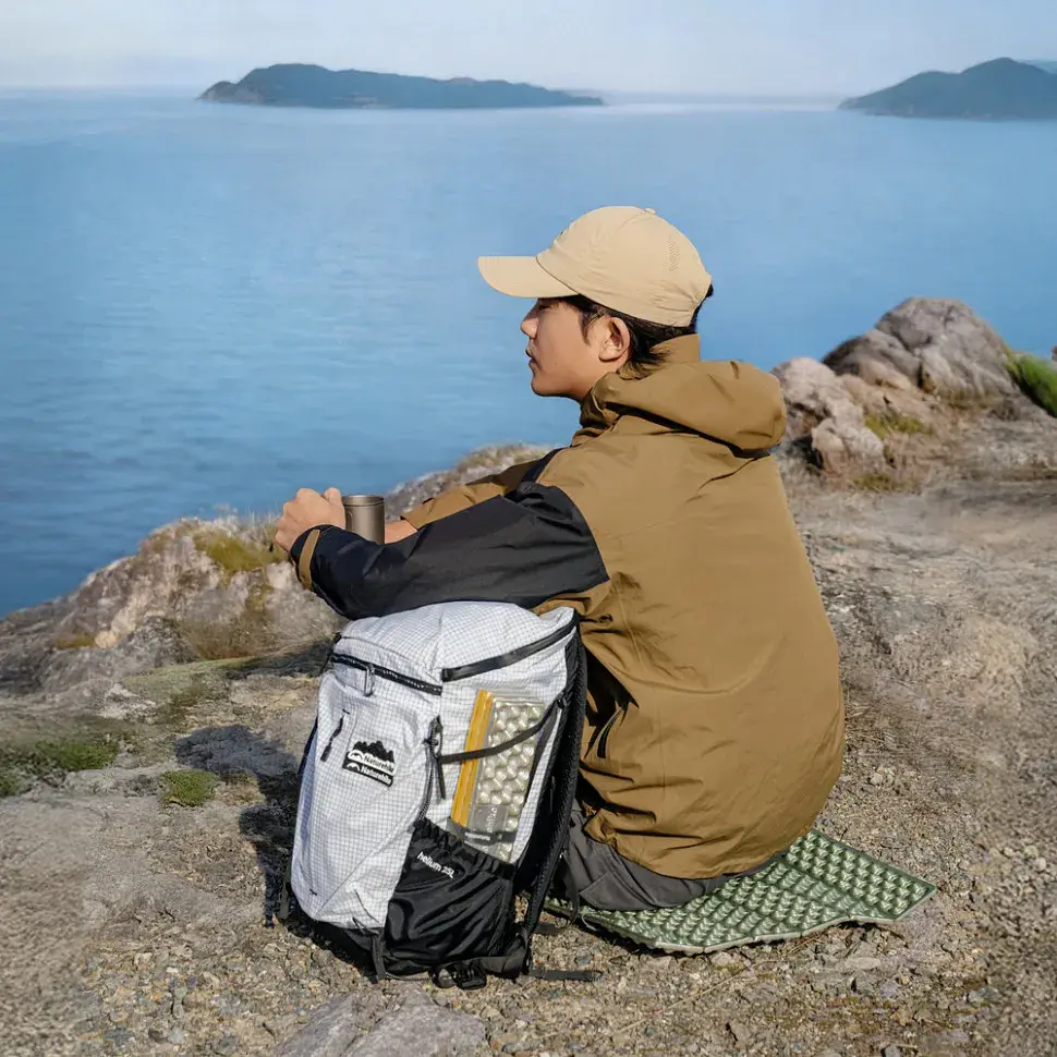 Сидушка туристична складана XPE Naturehike CNK2650WS011, 18 мм, зелена, для походів та кемпінгу - фото 3