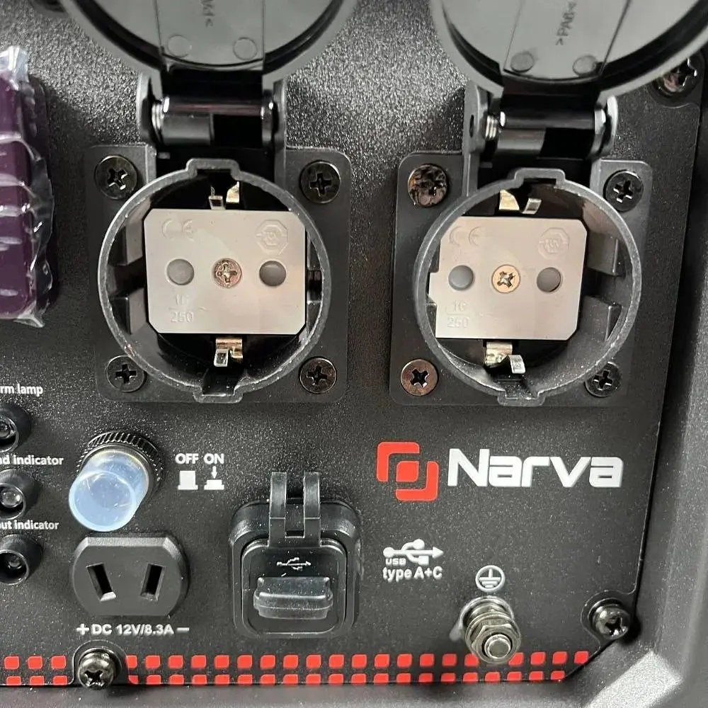 Инверторный Бензиновый Генератор NARVA NGI-6500E PRO (6.0–6.5 кВт) Электростартер, Пульт ДУ, Закрытый корпус - фото 8