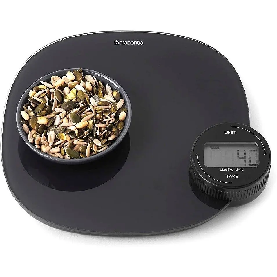 Ваги кухонні Brabantia Tasty+ цифрові чорні (122880) - фото 2