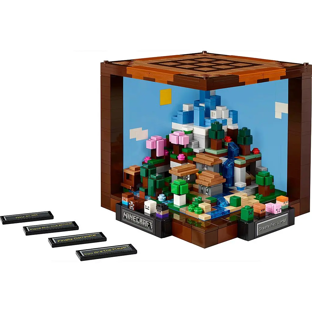 Уценка. Конструктор LEGO Minecraft Верстак 1195 деталей (21265) - фото 2