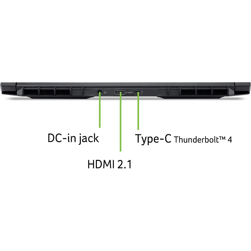 Ноутбук Игровой ACER Nitro V16S AI ANV16S-71-795F, Intel Core 7 240H до 5.2GHz, 16" WUXGA, 16GB, SSD 1TB, NVIDIA GeForce RTX 5060 8GB, Free DOS - фото 12