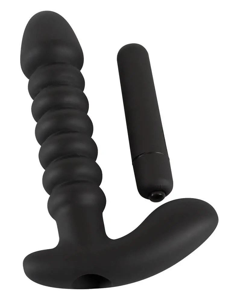 Анальний вібратор Black Velvets Vibrating Plug Black Level 42-05847380000 91141 - фото 3