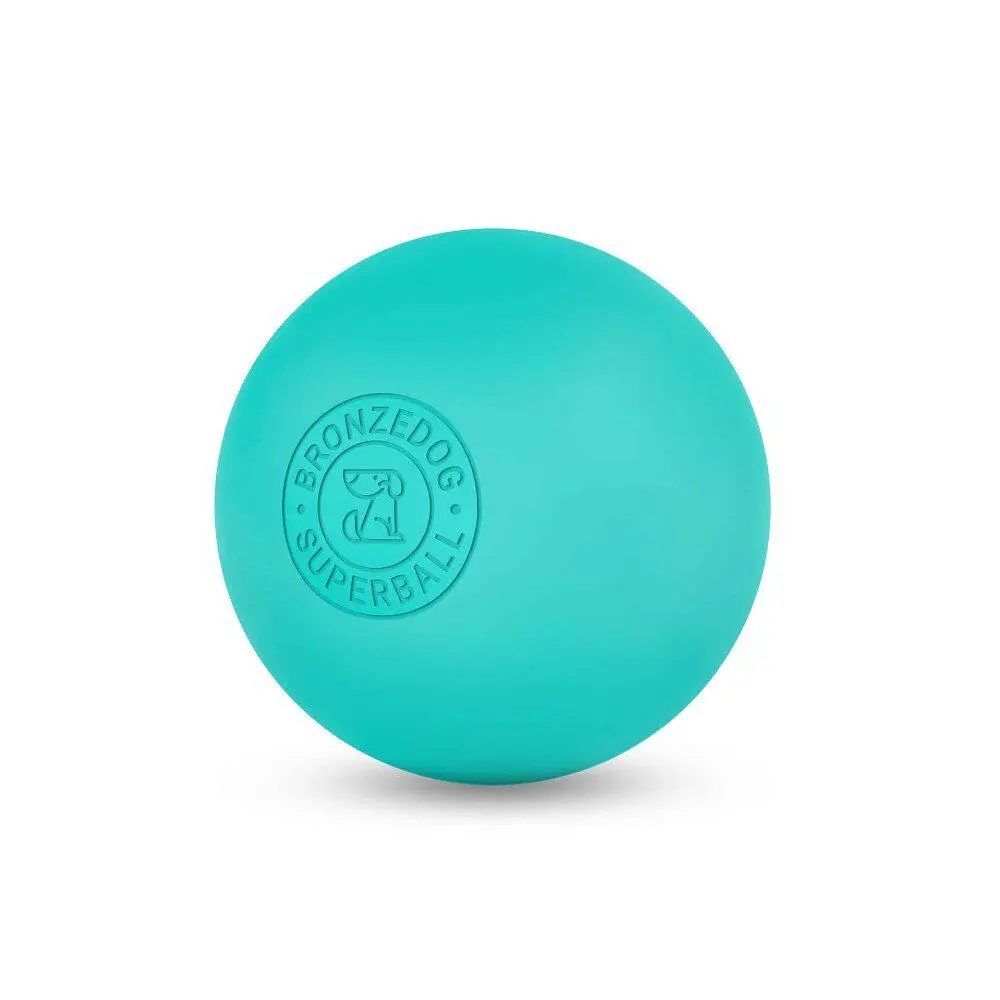 Іграшка для собак BronzeDog Superball 6 см блакитний - фото 4