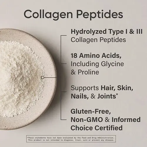 Колаген Collagen Peptides 454 грам Без смаку Sports Research vit0005675 - фото 4