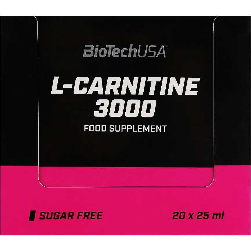 Уцінка. Карнітин BiotechUSA L-Carnitine 3000 Orange 20 шт. х 25 мл - фото 2