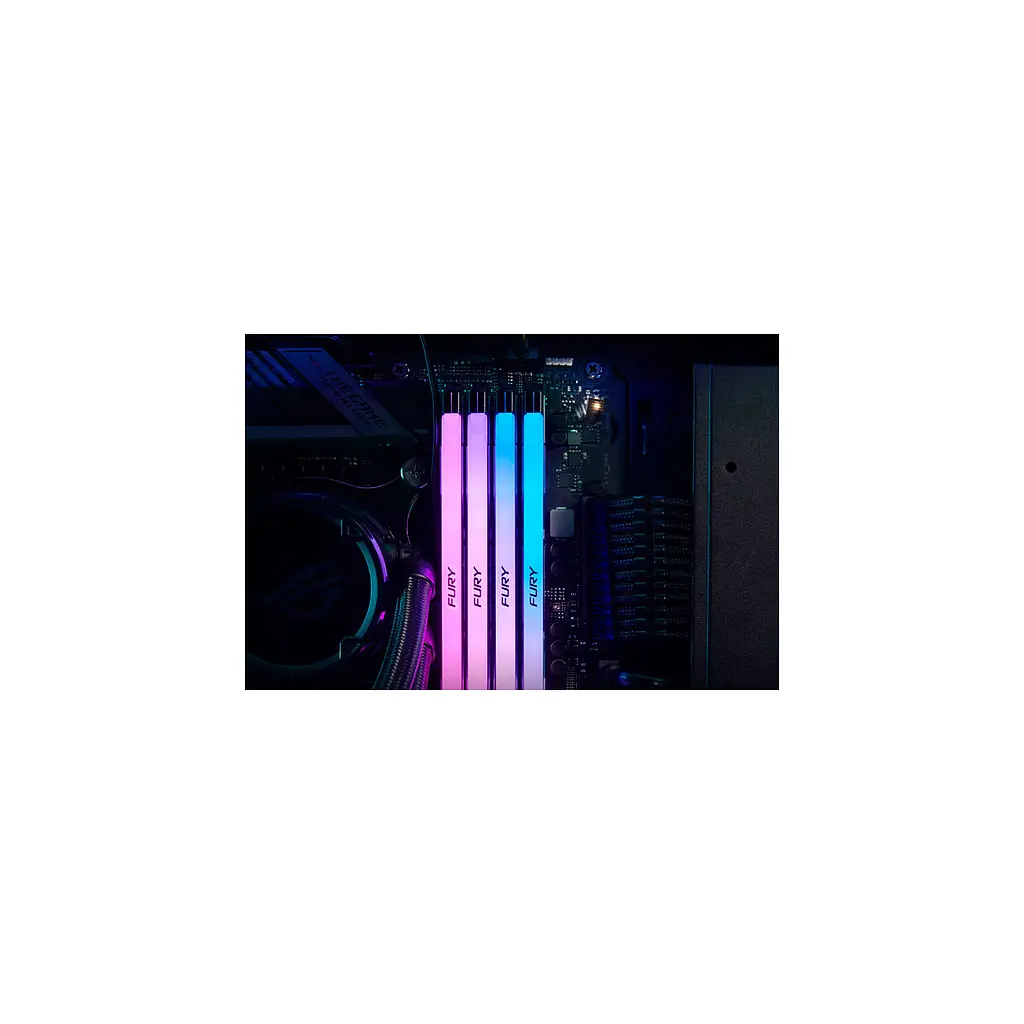 Модуль пам'яті для комп'ютера DDR5 96GB (2x48GB) 6400 MHz Renegade RGB XMP Kingston Fury (ex.HyperX) (KF564C32RSAK2-96) - фото 7