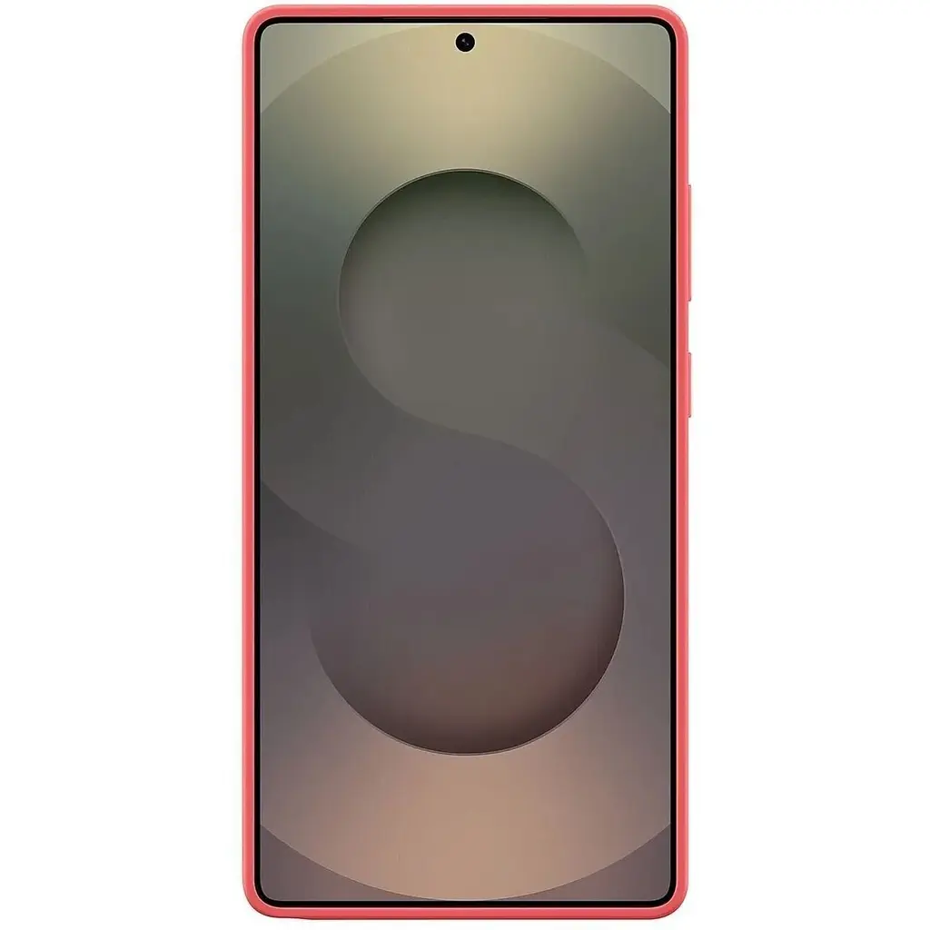 Оригінальний протиударний силіконовий чохол Samsung Silicone Case для Galaxy S25 Ultra Red EF-PS938CREGWW - фото 5