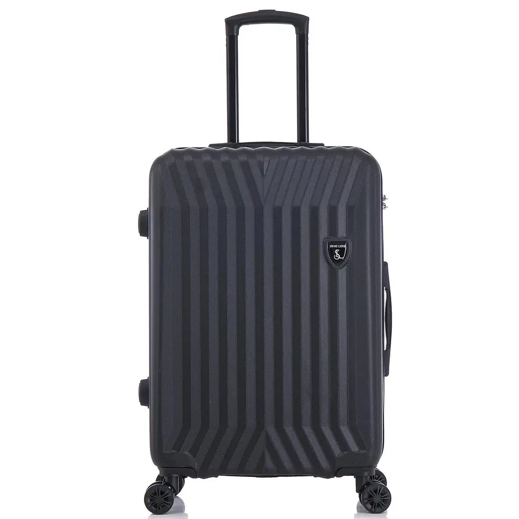 Валіза Semi Line 24" M Black (T5854-2) - фото 2