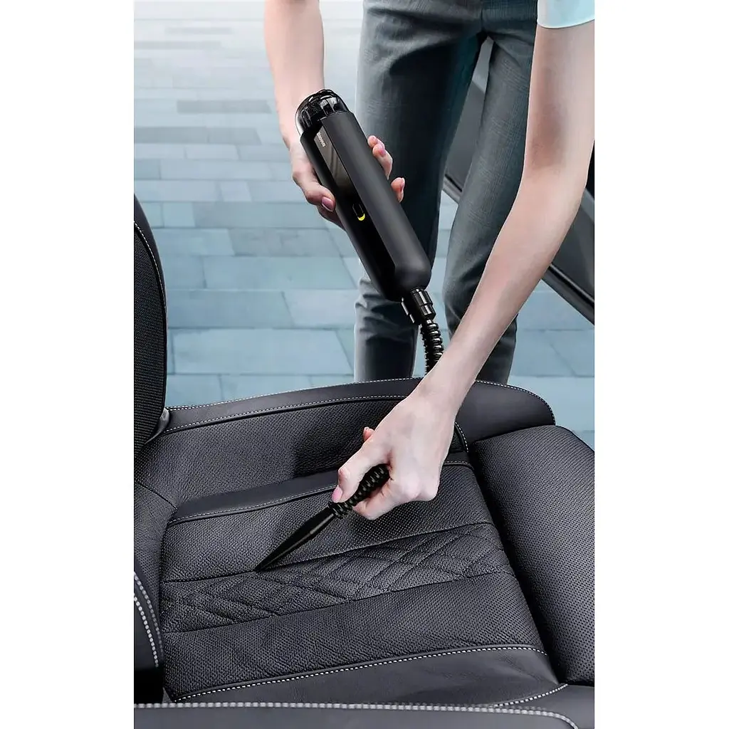 Автомобільний пилосос Baseus A2 Car Vacuum Cleaner 6000 mAh акумуляторний для салону автомобіля Чорний - фото 9