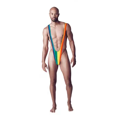 Чоловічі стрінги Rainbow Mankini OOTB - фото 2