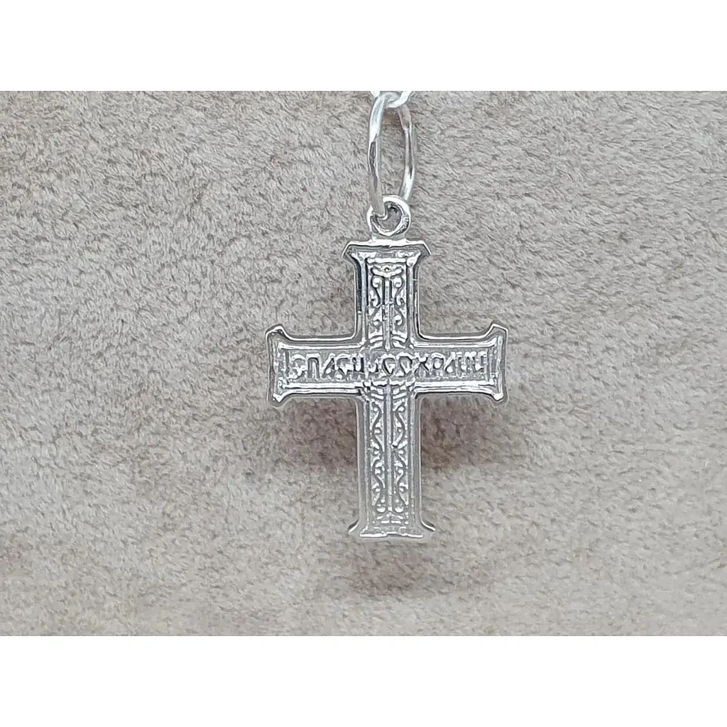 Срібний хрест Vegas 31002Р - фото 3