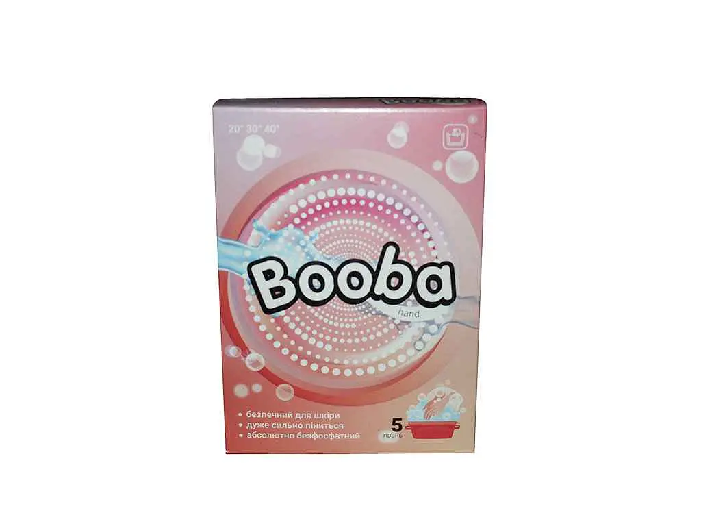 Пральний порошок BOOBA ручний 350 г