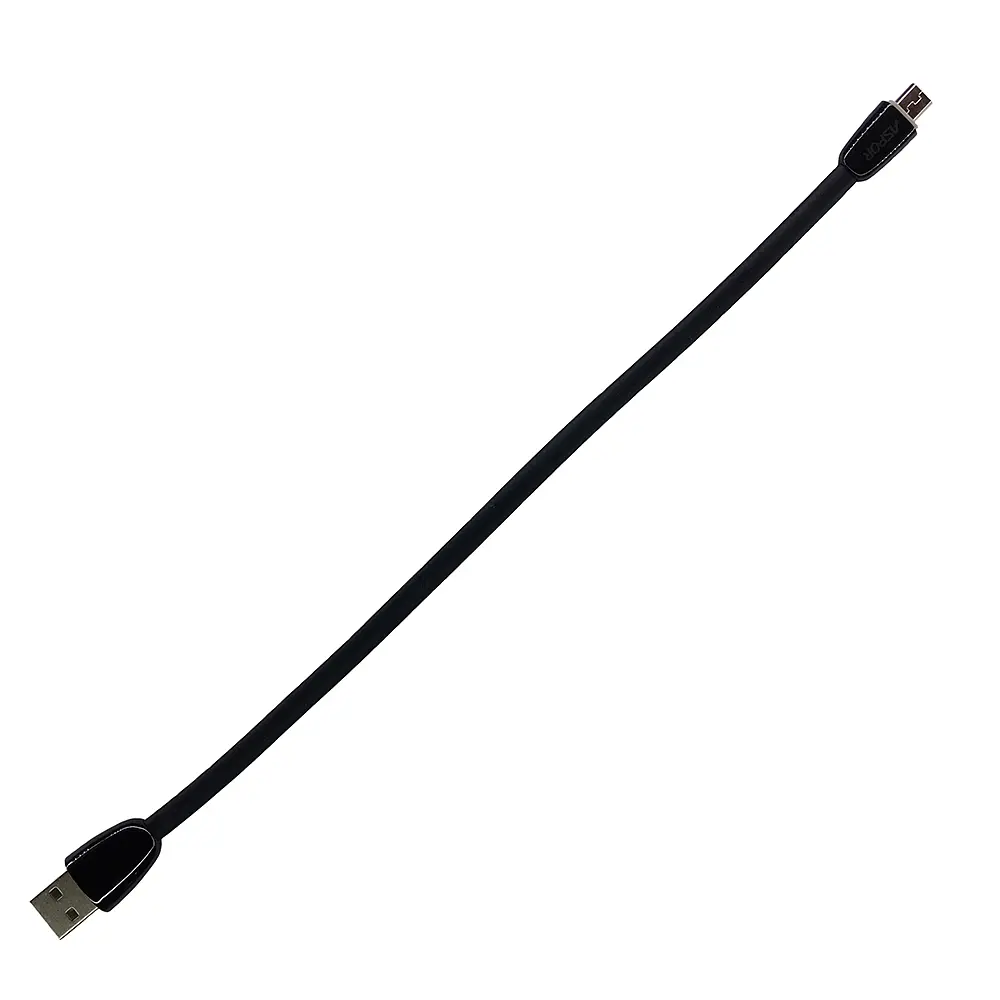 Кабель Aspor A72 глянсовий USB – Micro для PB 2A/0.25м- чорний