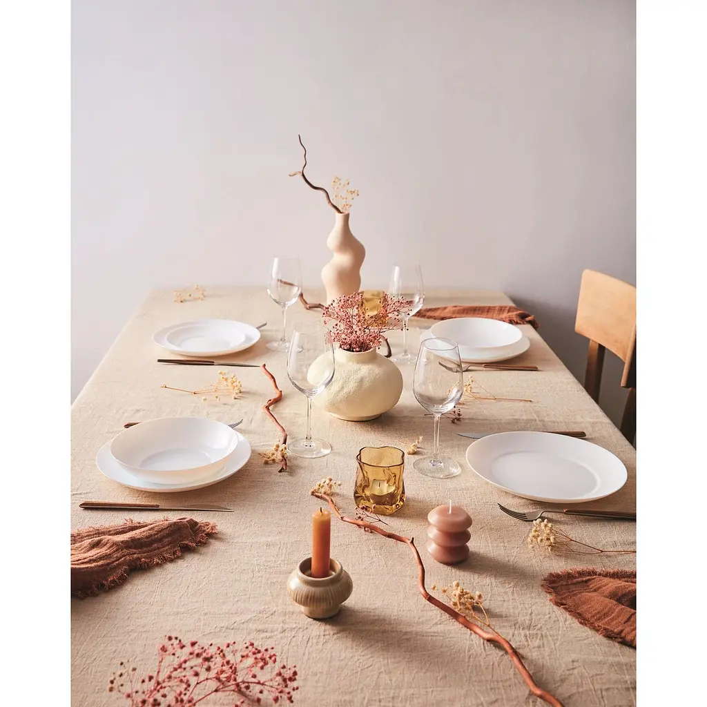 Тарілка десертна Luminarc Apy 18 см біла (V8740) - фото 4