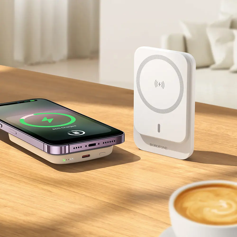Внешний аккумулятор Borofone BJ63A Nimble 10000mAh 20W White [123613] - фото 4