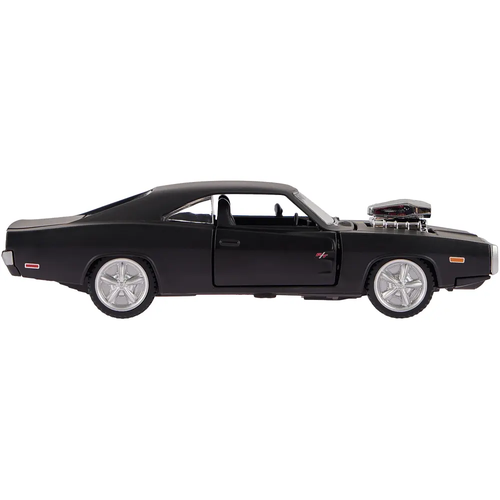 Машинка Rastar 1970 Dodge Charger R/T 1:36 Чорний - фото 4