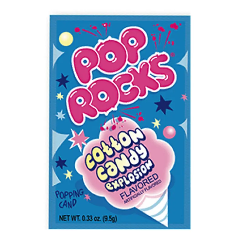 Вибухова карамель Pop Rocks Cotton Candy 9.5g