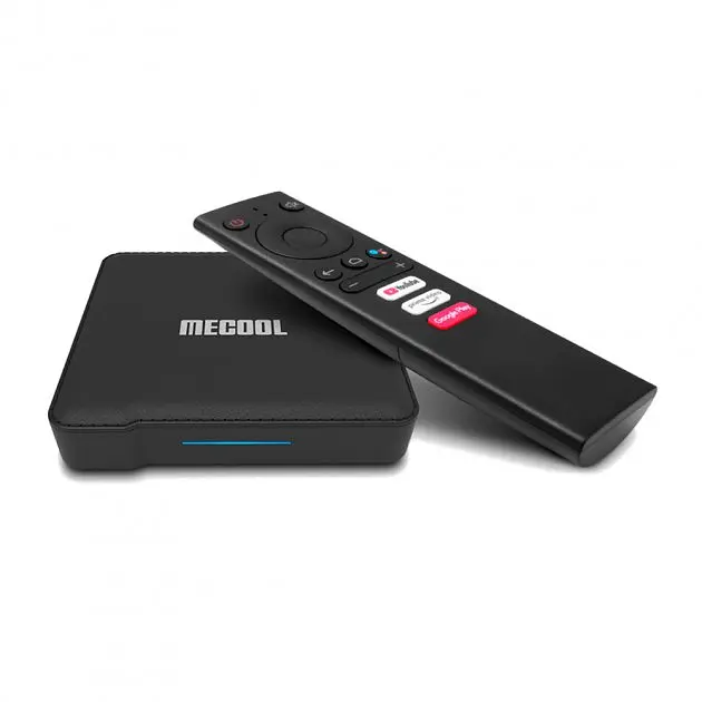 Медиаплеер Android Smart TV Box Mecool KM1 Collective 4/64Гб - фото 2