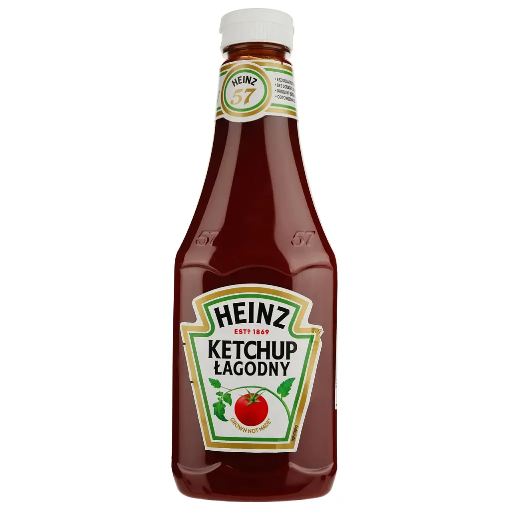Кетчуп томатний Heinz lagodny лагідний 1000ml