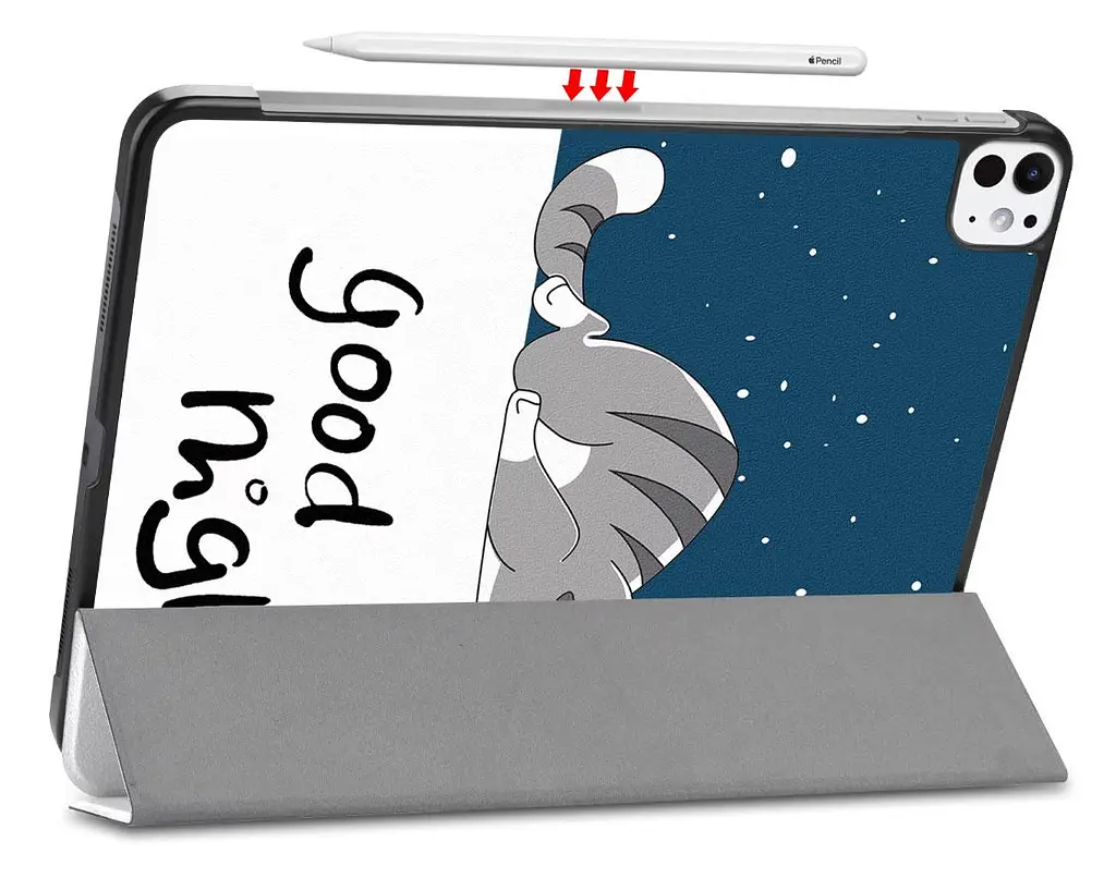 Чехол Primolux Slim для планшета Apple iPad Pro 11" 2024 (A2836 / A2837 / A3006) Good Night - фото 4