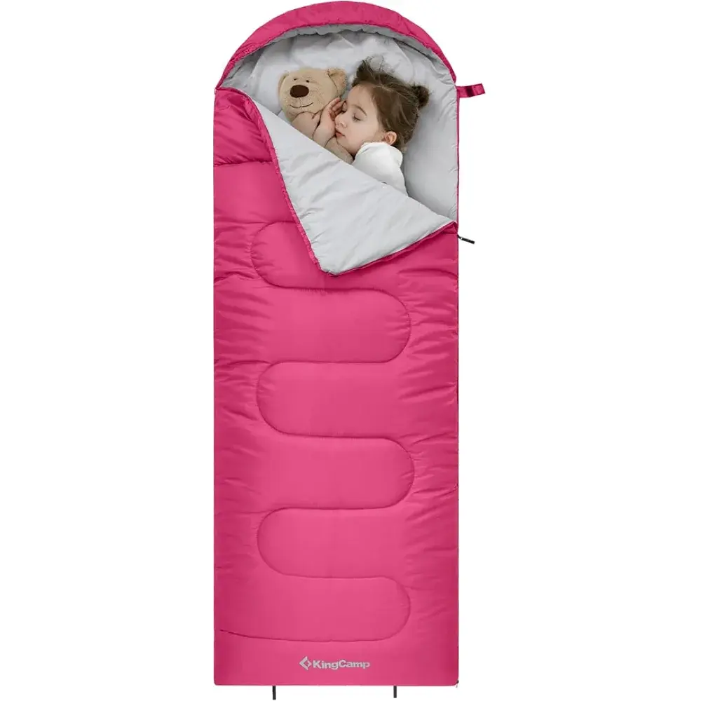 Спальний мішок KingCamp Oasis 250S Comf +12°C / Lim +7°C / Extr -3°C Rosered - фото 2