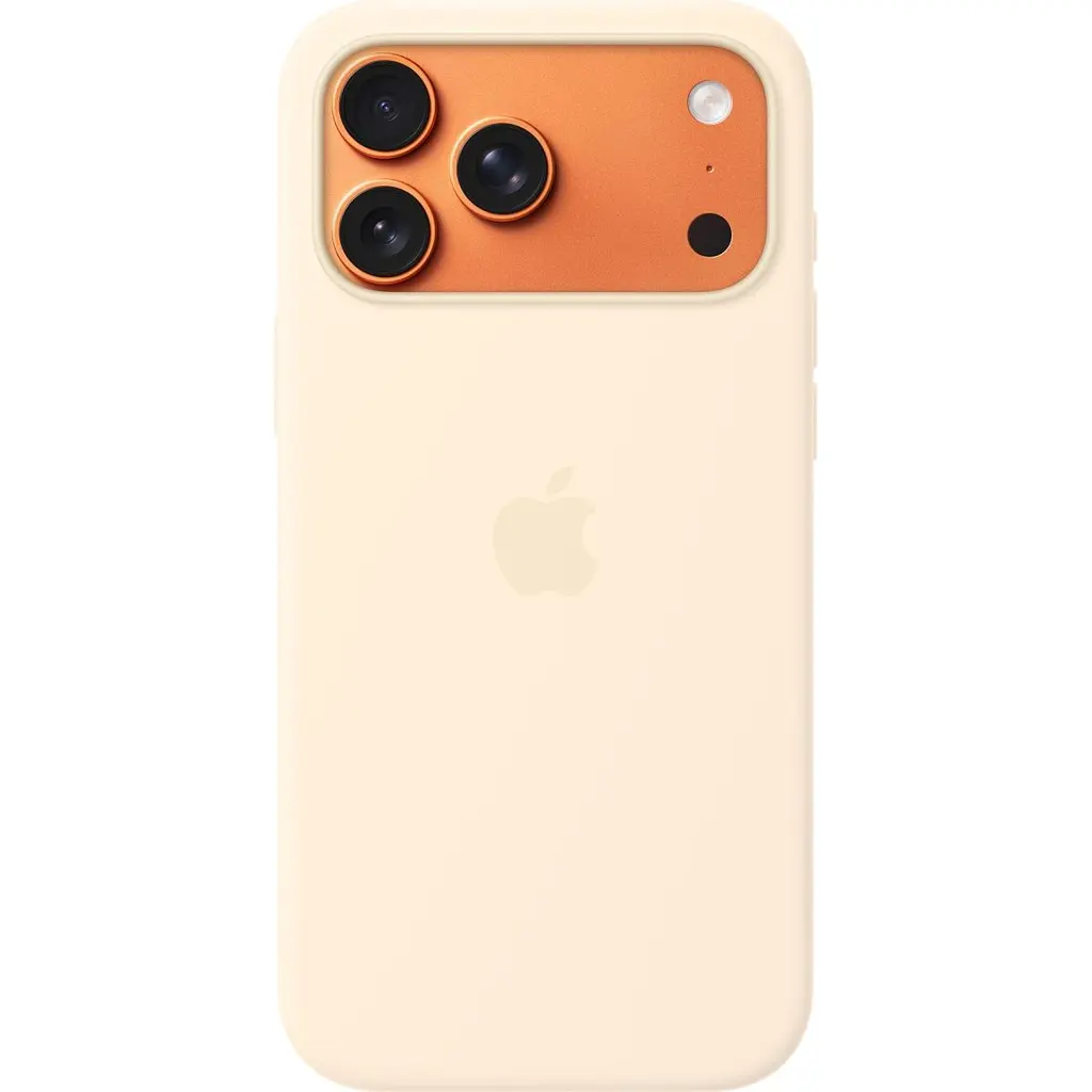 Чохол Apple Silicone Case with MagSafe для iPhone 17 Pro Max Vanilla (MHW54ZM/A) [170572] - фото 2