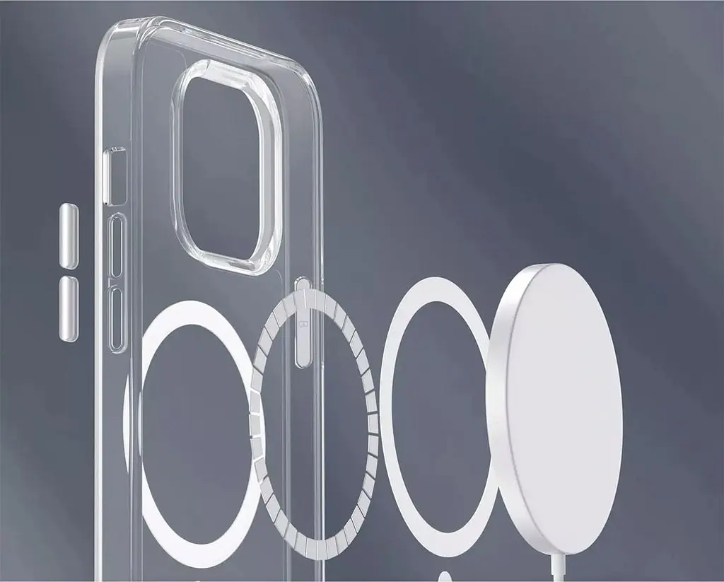 Чохол Blueo Crystal Drop Pro Resistance with MagSafe для Apple iPhone 15 Pro Transparent (B41-I15PTR) [102951] - фото 6