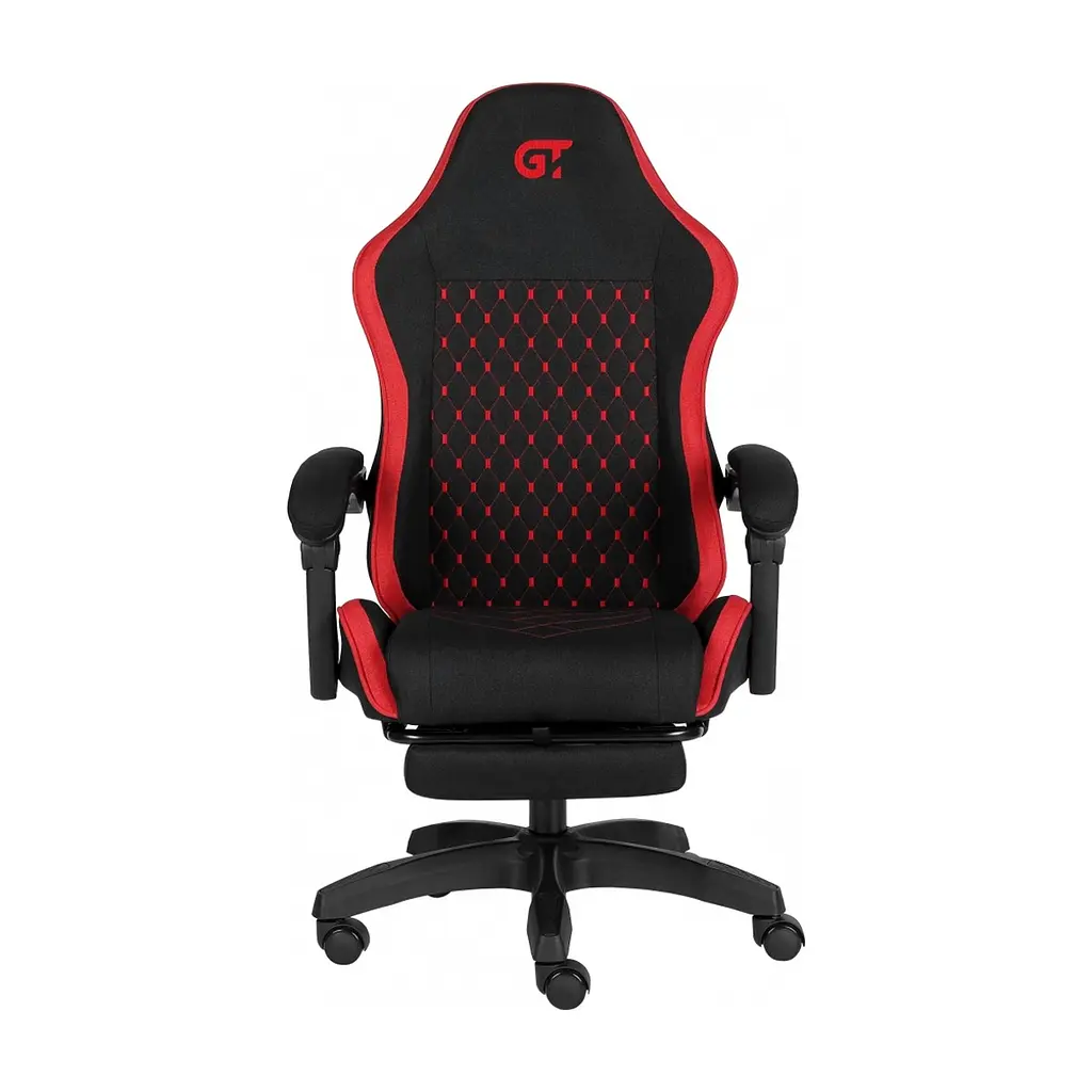 Крісло ігрове GT Racer X-2339 Black/Red (X-2339 Fabric Black/Red) - фото 5