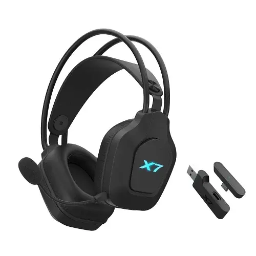 Навушники бездротові XR-200, Black, Bluetooth 5.3 / USB 2.4GHz / 3.5 мм A4Tech teh0028014 - фото 2