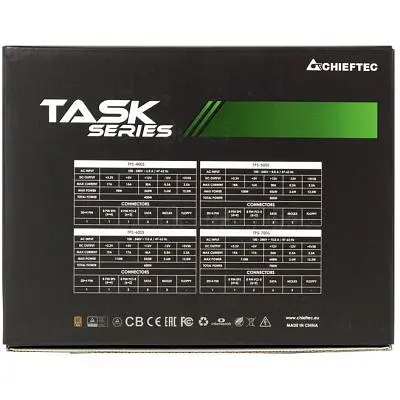 Блок питания Chieftec 600W TASK (TPS-600S) - фото 6