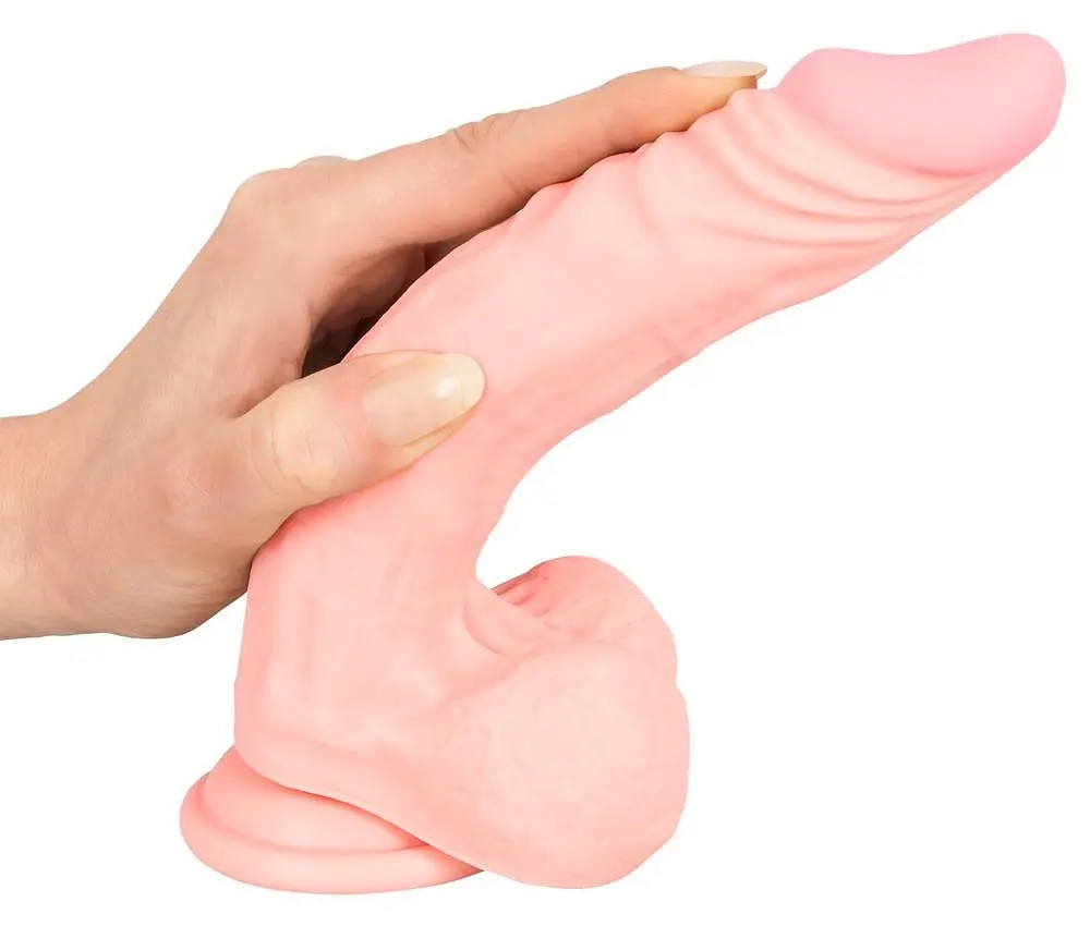 Фалоімітатор на присосці Orion Medical Silicone 21 см тілесний - фото 5