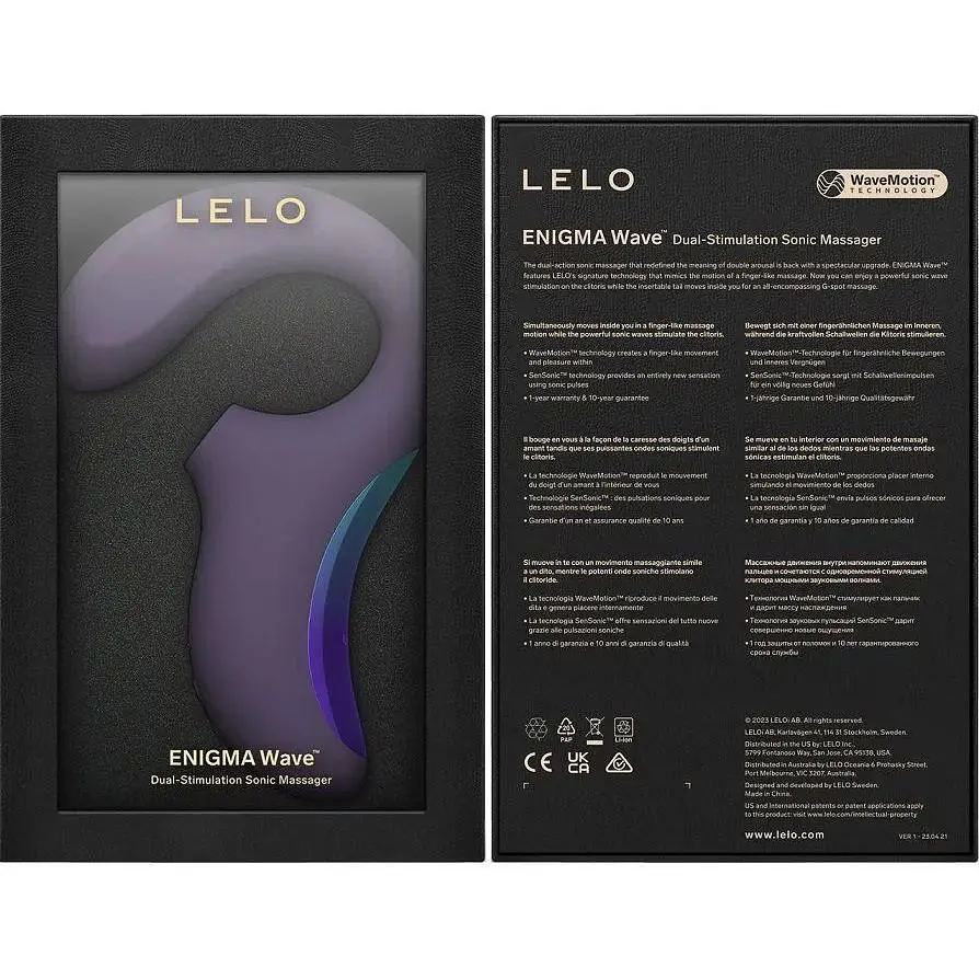 Звуковий стимулятор Lelo Enigma Wave - фото 7