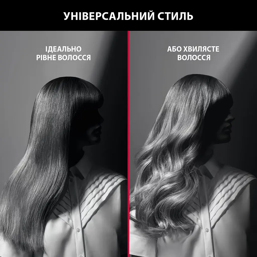 Випрямляч Rowenta x Karl Lagerfeld Easyliss, >240Вт, >200С, кераміка, турмалін , чорний - фото 8