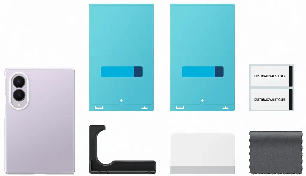 Чохол Samsung Fold 8 Wide Clear Case EF-QF971CTEGUA Transparency (7292259) - фото 2