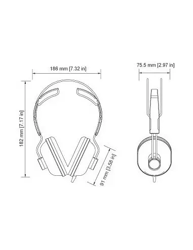 Навушники Superlux HD651 сірі у коробці - фото 5