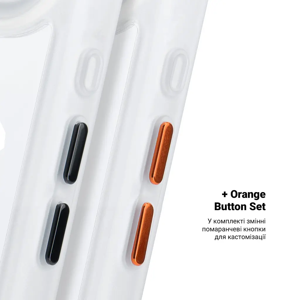 Чехол для Apple iPhone 17 Air, Unit MagSafe, белый, прозрачный, магсейф, противоударный, магнитный, панель-накладка с поддержкой MagSafe, с поддержкой беспроводной зарядки, TPU+PC, защита всего корпуса, ударостойкий, ArmorStandart (ARM90583) - фото 5