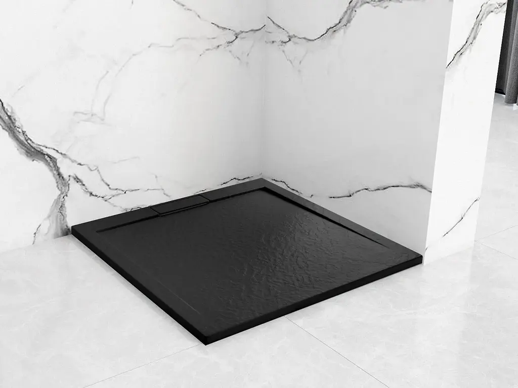 Душевой поддон Rea Grand black 90x90 REA-K4595, Черный - фото 11