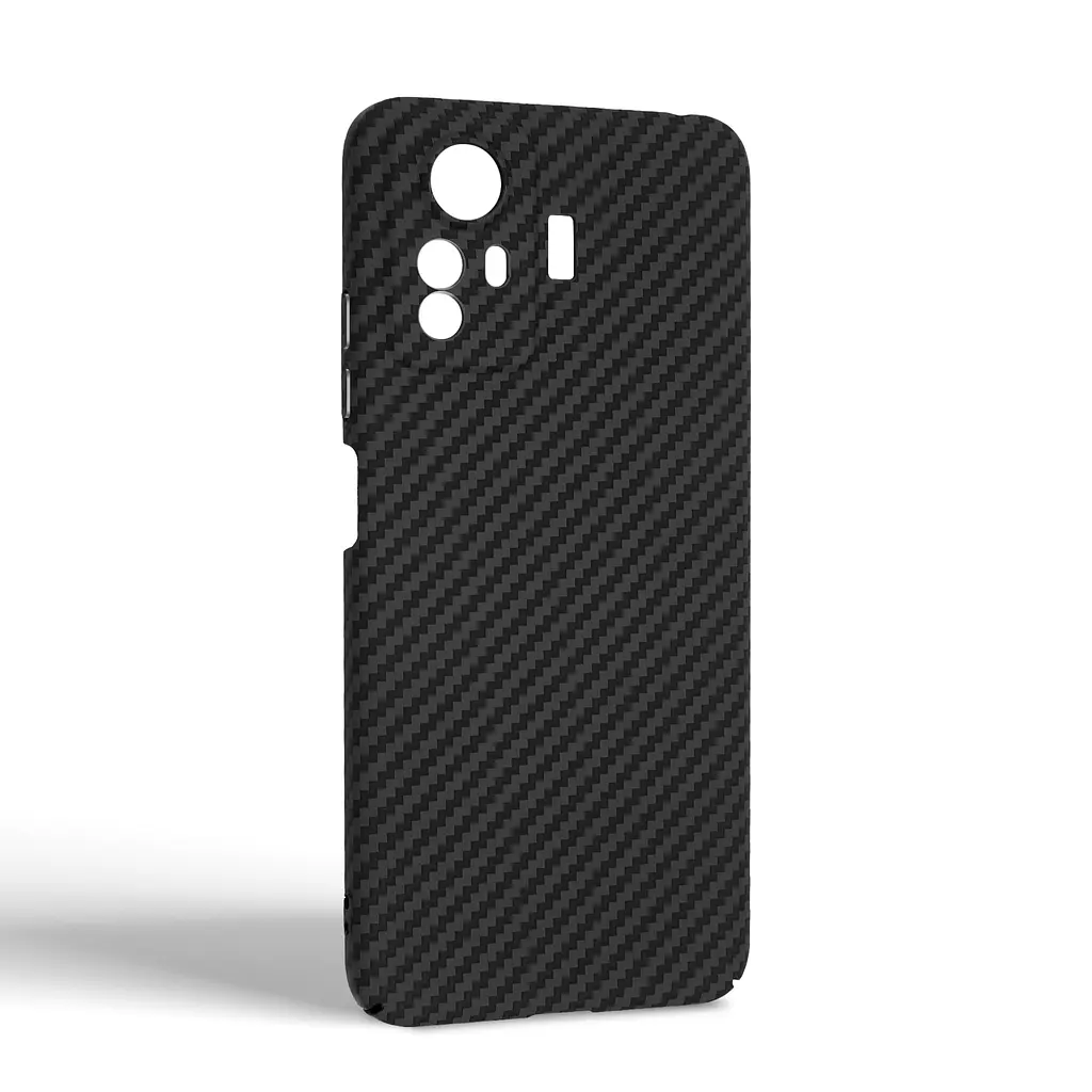 Карбоновый чехол для Xiaomi Redmi Note 12S 4G, LikeCarbon, черный, панель, защитный чехол-накладка, ультратонкий и легкий, противоударный, обеспечивает защиту от ударов, падений и царапин, ArmorStandart (ARM71949) - фото 2
