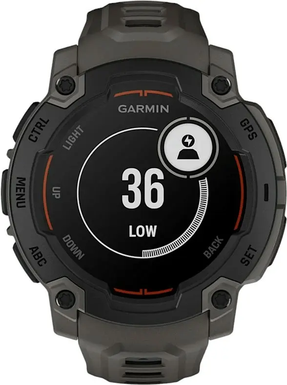 Смарт-часы Garmin Instinct E 45 мм Black with Charcoal Band (010-02933-00) - фото 10