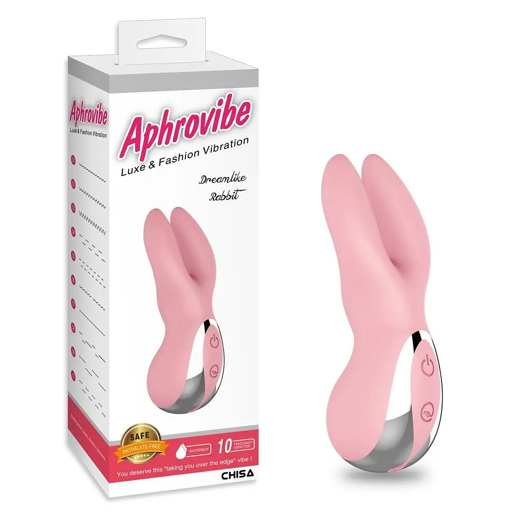 Вібратор для клітора Aphrovibe Dreamlike Rabbit 11.5 см рожевий - фото 6