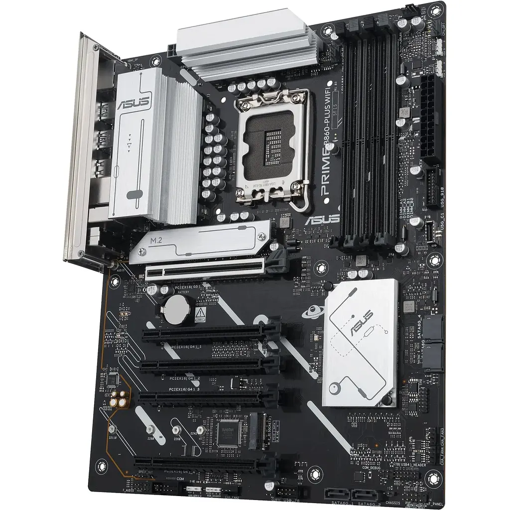 Материнська плата Asus Prime B860-PLUS WIFI s1851 B860 4xDDR5 M.2 DP HDMI Wi-Fi BT ATX - фото 4