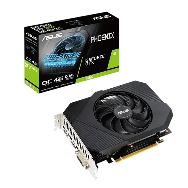 Відеокарта GeForce GTX 1650 4GB Asus Phoenix D6 OC (PH-GTX1650-O4GD6-P) Б/В - фото 3