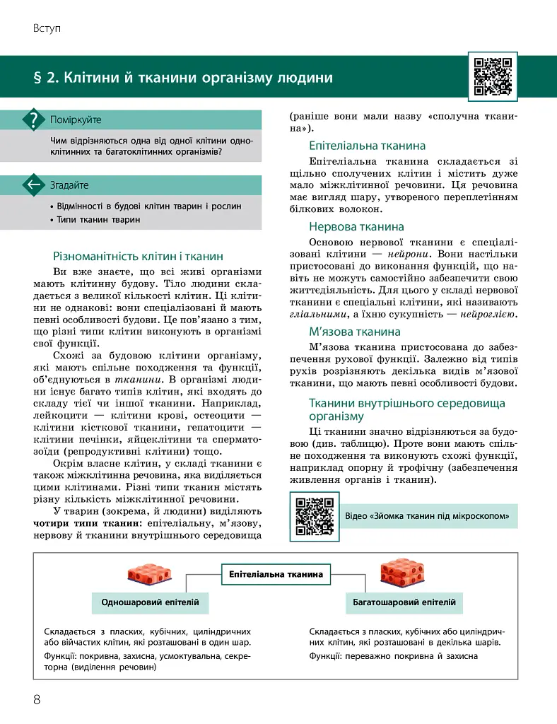 Біологія. Підручник з поглибленим вивченням. 8 клас - Костянтин Задорожний - фото 8