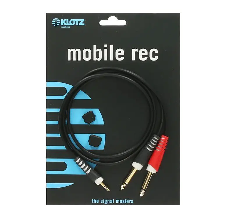 Коммутационный кабель Mini-Jack — 2хJack 6,3 1м KLOTZ AY5-0100