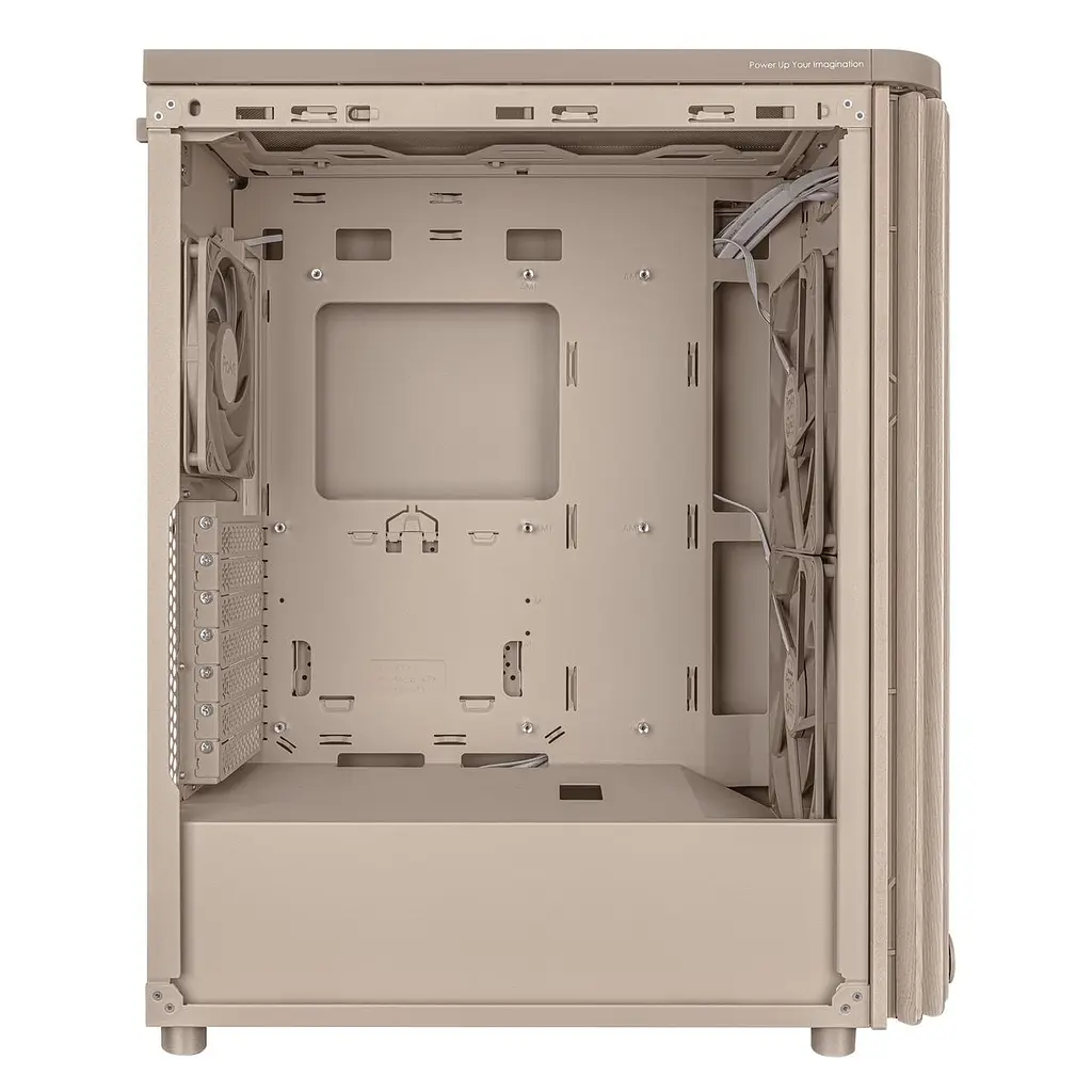 Корпус Asus ProArt PA401 Wood Edition - Mesh Бежевий (90DC00M7-B39000) - фото 7