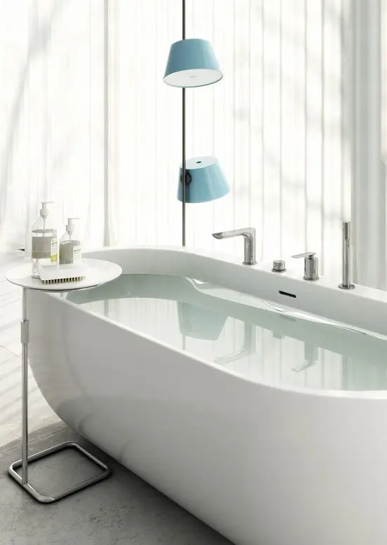 Змішувач на борт ванни Kohlman Experience chrome QB244E Хром - фото 2