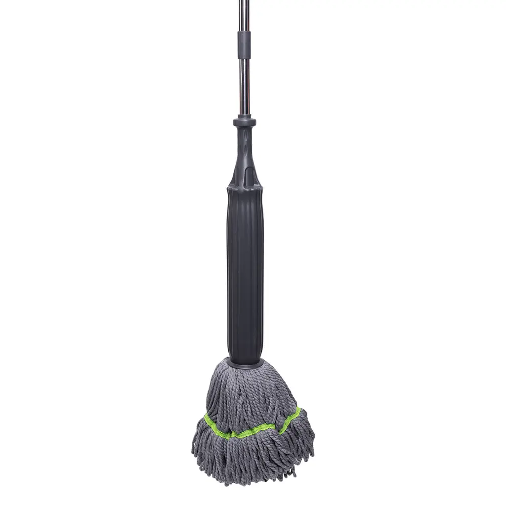 Швабра для підлоги з мотузковим мопом 124 см Household Cleaning Products HP-35015-44 - фото 5