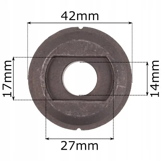 Фланець внутрішній для КШМ Makita з кругом 115-230 мм (224415-9) - фото 4