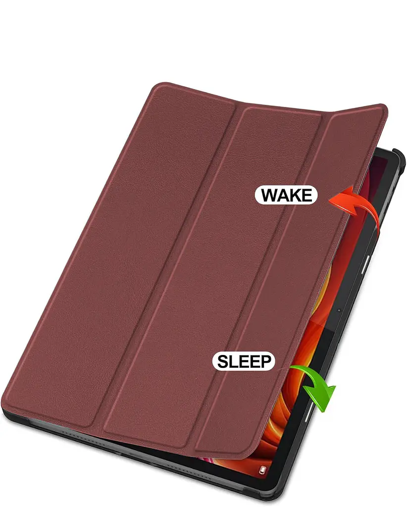 Чохол-книжка BeCover Smart Case для Lenovo Tab K11 Plus TB-352F 11.45" Червоний Wine (711853) - фото 4