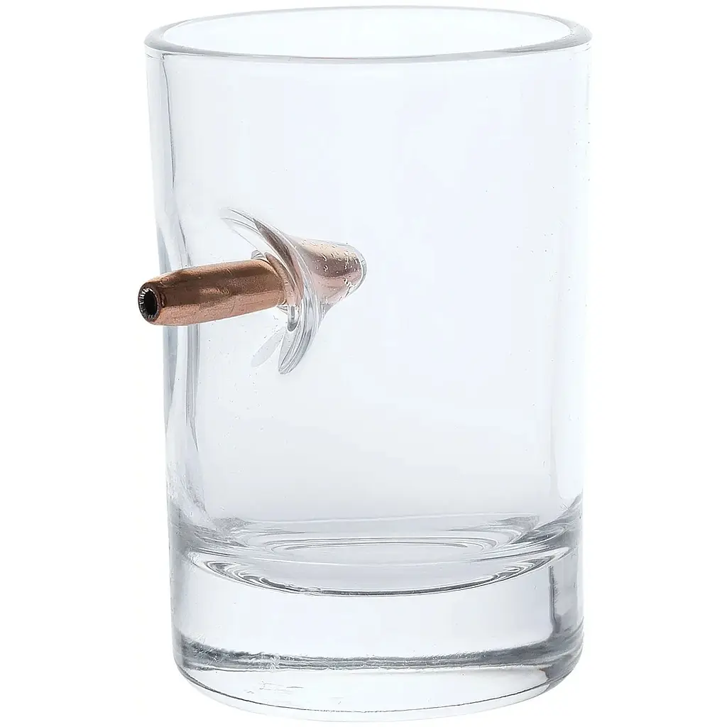 Набор посуды Gun&Fun из 6 рюмок и графина ручной работы 500 мл - фото 4